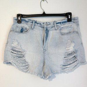 NWT BlankNYC Ripped Denim Shorts 31
